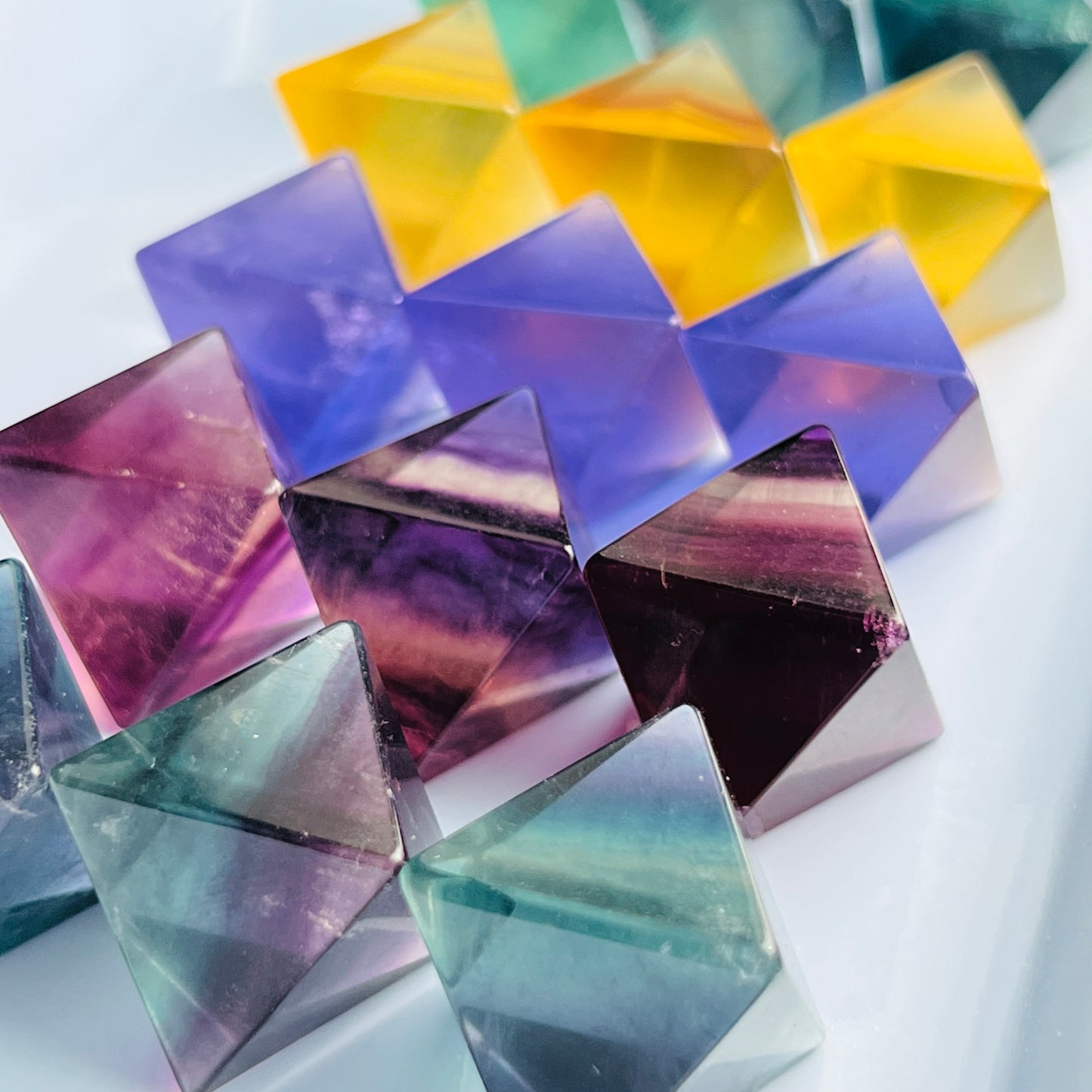 Fluorite Octahedron