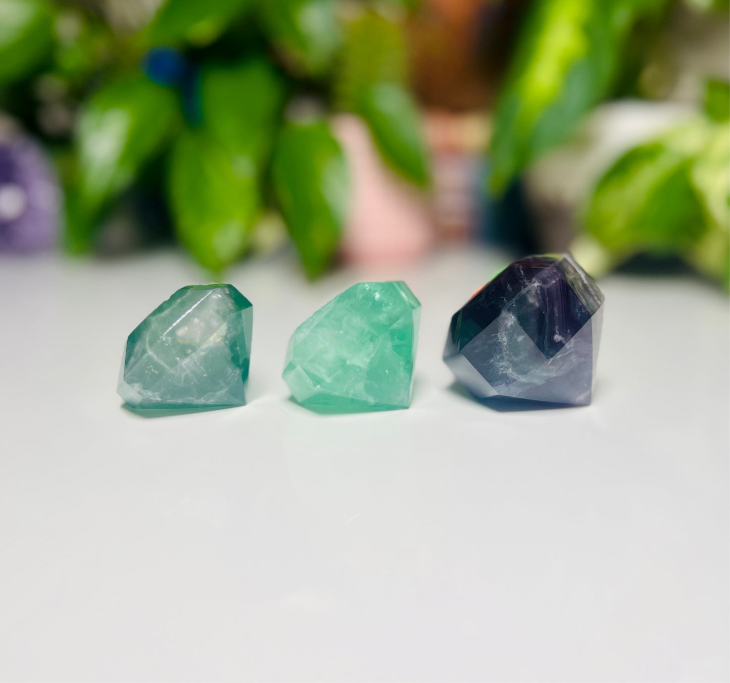 Fluorite Diamonds