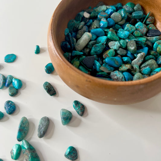 Chrysocolla Azurite Gravel